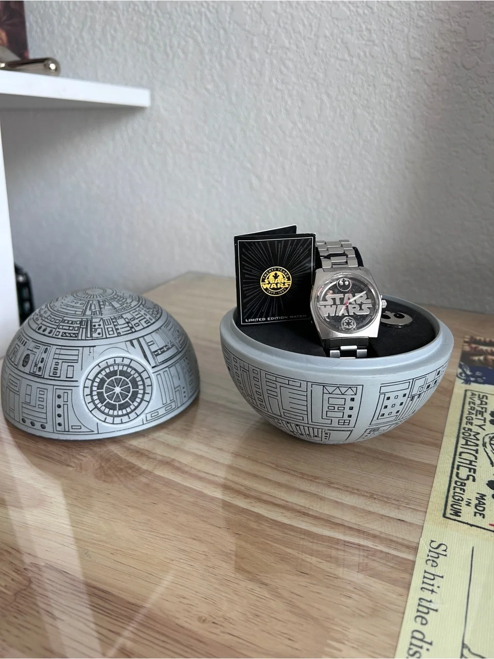 Star Wars X Fossil Watch • Death Star • 20th Anniversary • 1997 Limited Edition